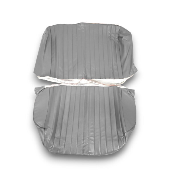 Sitzbezüge für Mercedes Benz Ponton W180 W105 W128 getrennte Vordersitze grau