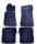 Fußmatten Teppich passend für Mercedes Benz SL107 R107/W107 4 teilig blau (Velour)