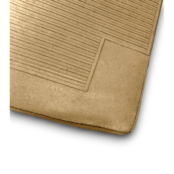 Fußmatten Teppich passend für Mercedes Benz SL107 R107/W107 4 teilig dattel (Velour)