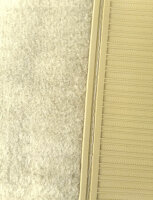 Fußmatten Teppich passend für Mercedes Benz SL107 R107/W107 4 teilig pergament