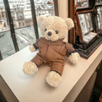 Teddy PS-Paule Maskottchen Oldtimer Rennsportjacke für Mercedes