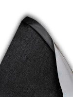 Fußmatten Teppich passend für Mercedes Benz SL107 R107/107 4 teilig Rechtslenker schwarz (Velour)