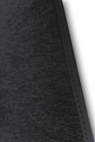 Fußmatten Teppich passend für Mercedes Benz SL107 R107/107 4 teilig Rechtslenker schwarz (Velour)