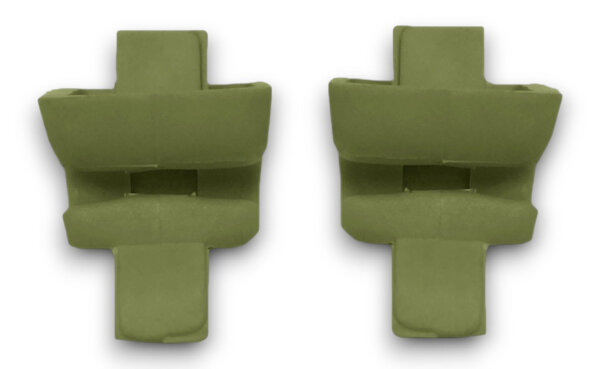 Sonnenblendenclips Halter für Mercedes Benz W123 W201 W124 W126 W140 grün