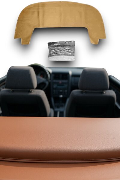 Verdeckkastenbezug Bezug Verdeckkasten für Audi 80 Cabrio dattel