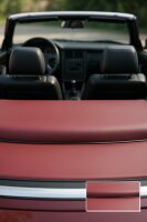 Verdeckkastenbezug Bezug Verdeckkasten für Audi 80 Cabrio dunkelrot