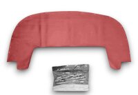 Verdeckkastenbezug Bezug Verdeckkasten für Audi 80 Cabrio rot