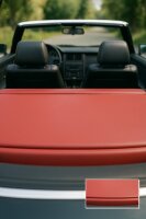 Verdeckkastenbezug Bezug Verdeckkasten für Audi 80 Cabrio rot