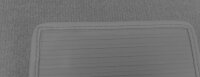 Teppichsatz für Mercedes Ponton W128 180 Gummi Absatzschoner grau