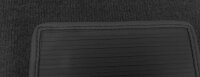 Teppichsatz für Mercedes Ponton W128 180 Gummi Absatzschoner schwarz