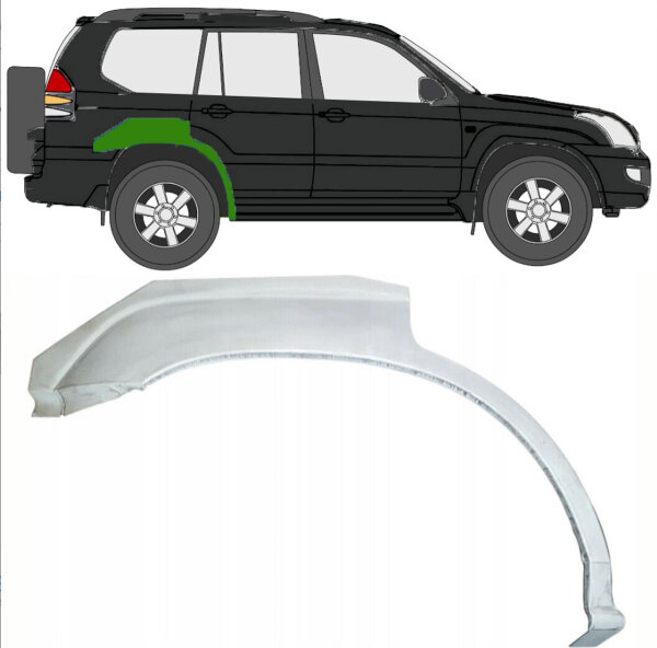 Radlauf für Toyota Land Cruiser 2003-2010 rechts (4 Türer)