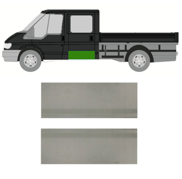 Doppelkabine Hinten Tür Reperaturblech für Ford Transit 2000-2013 links