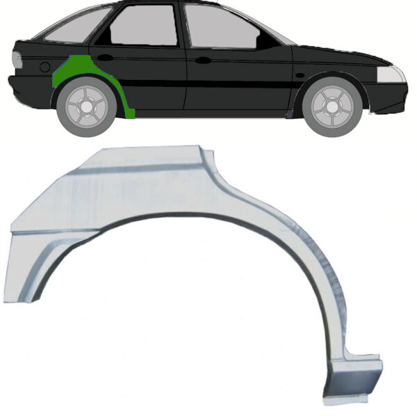 Radlauf für Ford Escort 1995-2005 rechts (4 Türer)