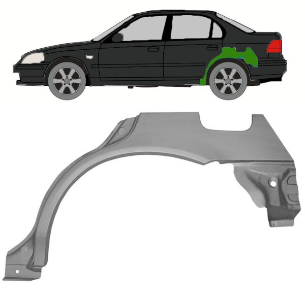 Radlauf für Honda Civic EJ/EK 1995-2001 links 4 Türer