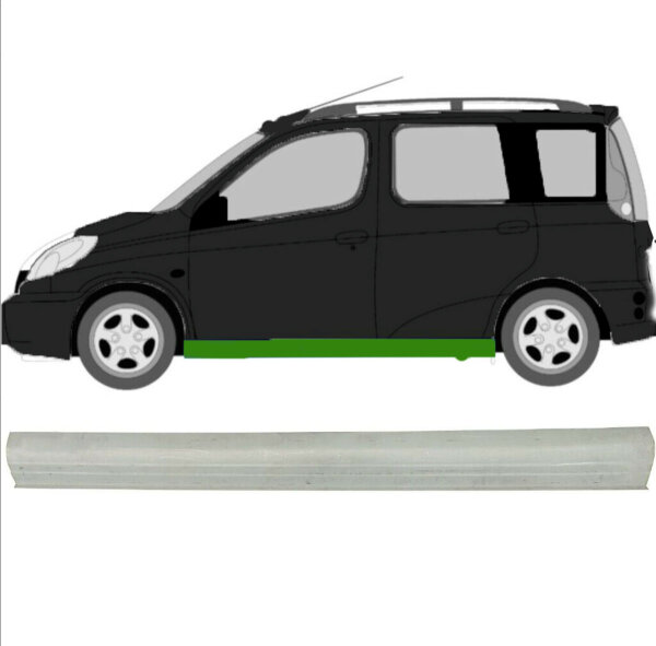 Schweller für Toyota Yaris Verso 1999-2005 links