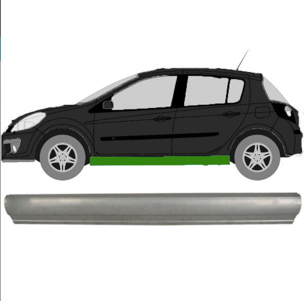 Schweller für Renault Clio III 2005-2014 links