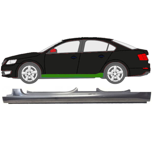 Schweller für Skoda Octavia III 2013-2020 links