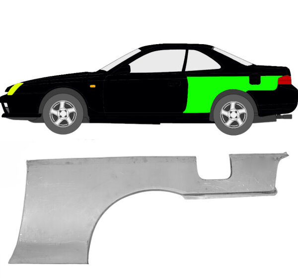 Radlauf für Honda Prelude 1996-2001 links