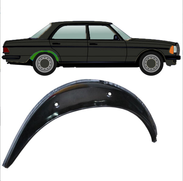 Innerer Radlauf für Mercedes W123 1975-1985 rechts