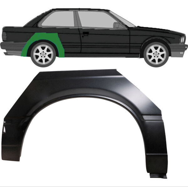 Radlauf für BMW3 E30 1982-1987 rechts ( 2 türer)