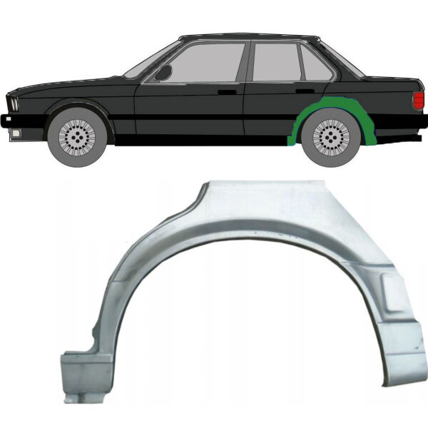 Radlauf für BMW3 E30 1982-1987 links ( 4 türer)