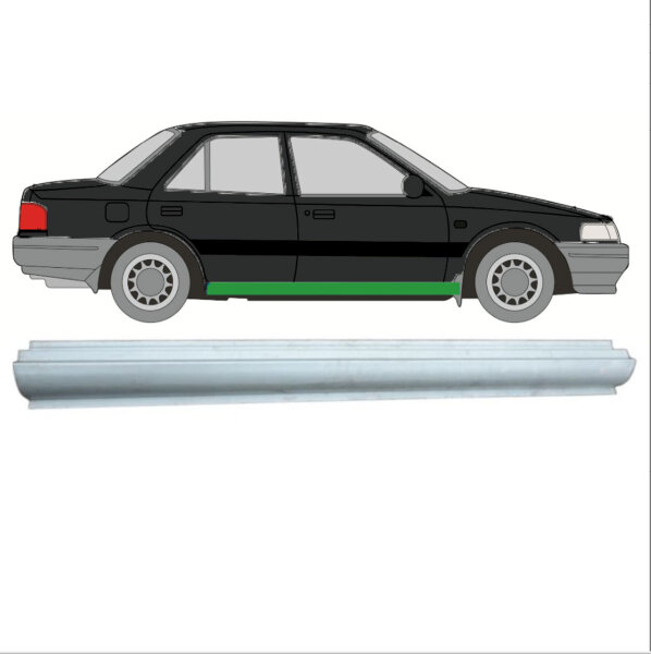 Schweller für Mazda 323 BG 1989-1994 rechts