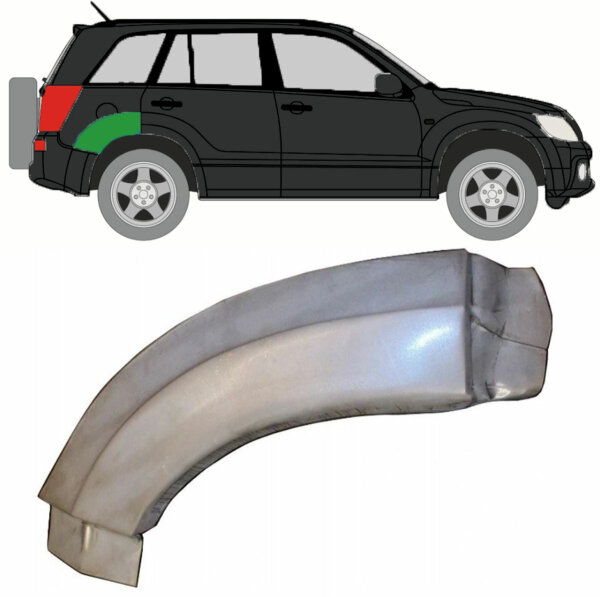 Hinterer Kotflügel für Suzuki Grand Viatara 2005-2012 (4 Türer) rechts