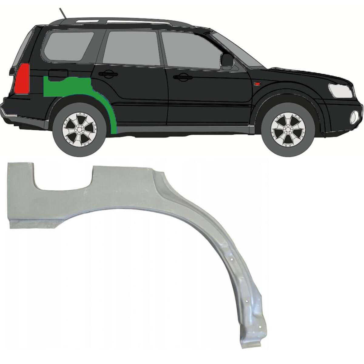 Frankberg Pompe à Eau Compatible Avec Forester SG 2002-2008 Impreza Berline G.G G.D 2005-2007 Legacy V Kombi BM BR 2009-2011 Outback BL BP 2003-2011 Replace# 2111AA250