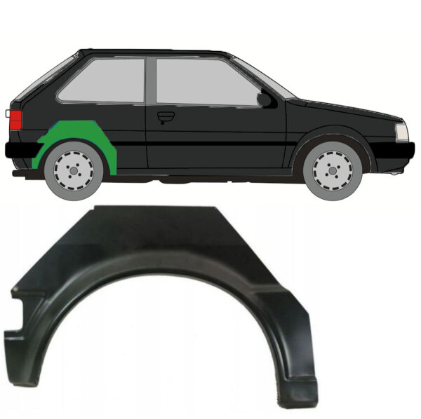 Hinterer Radlauf für Nissan Micra K10 1982-1992 rechts (2 Türer)