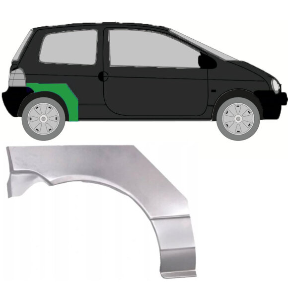 Hinterer Radlauf für Renault Twingo 1993-1998 rechts