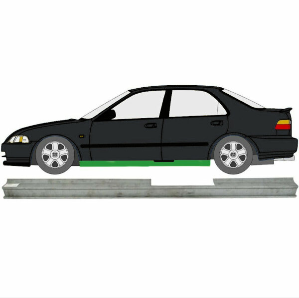 Unterer Schweller für Honda Civic EG9/EH9 1991-1995 links (4 Türer)