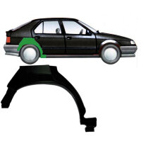 Hinterer Radlauf für Renault 19 1988-1995 rechts (4...