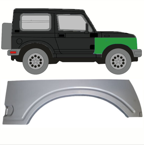 Vorderer Kotflügel für Suzuki Samurai 1988-2004 rechts