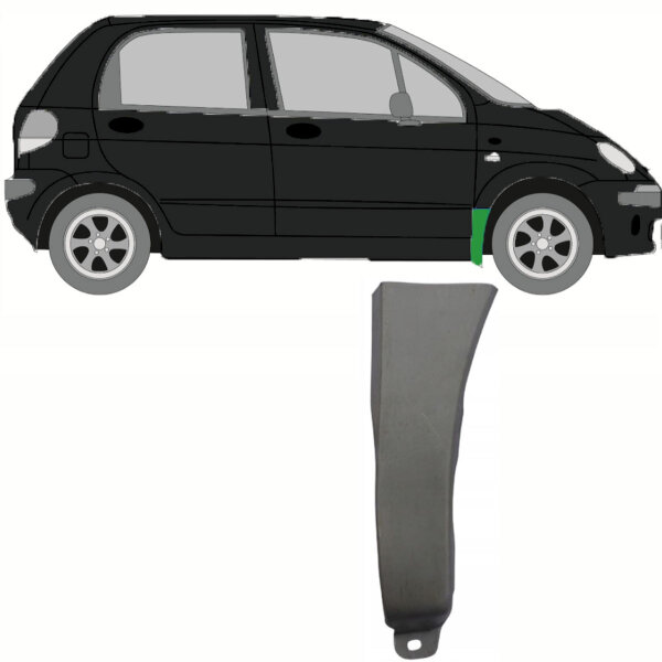 Vorderer Kotflügel für Daewoo Chevrolet Matiz 1998-2008 rechts