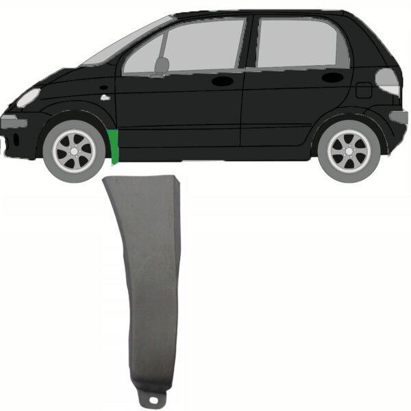 Vorderer Kotflügel für Daewoo Chevrolet Matiz 1998-2008 links