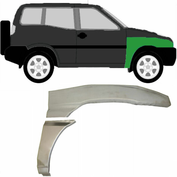 Vorderes Kotflügelset für Nissan Terrano 1993-1999 rechts