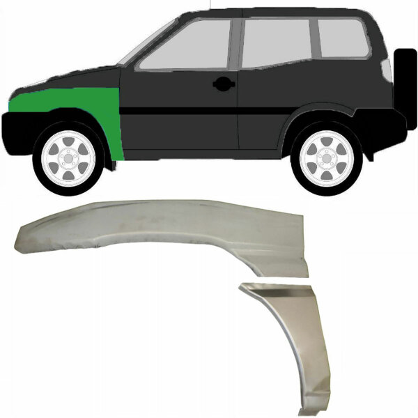Vorderes Kotflügelset für Nissan Terrano 1993-1999 links