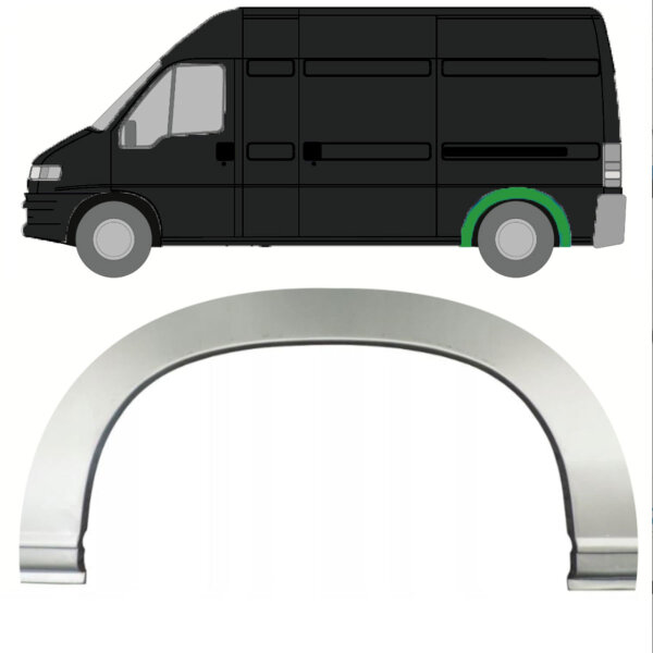 Hinterer Radlauf für Fiat Ducato/ Peugeot Boxer 1994-2006 links