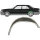 Innerer Radlauf für Mercedes E-Class W124 1984-1996 links