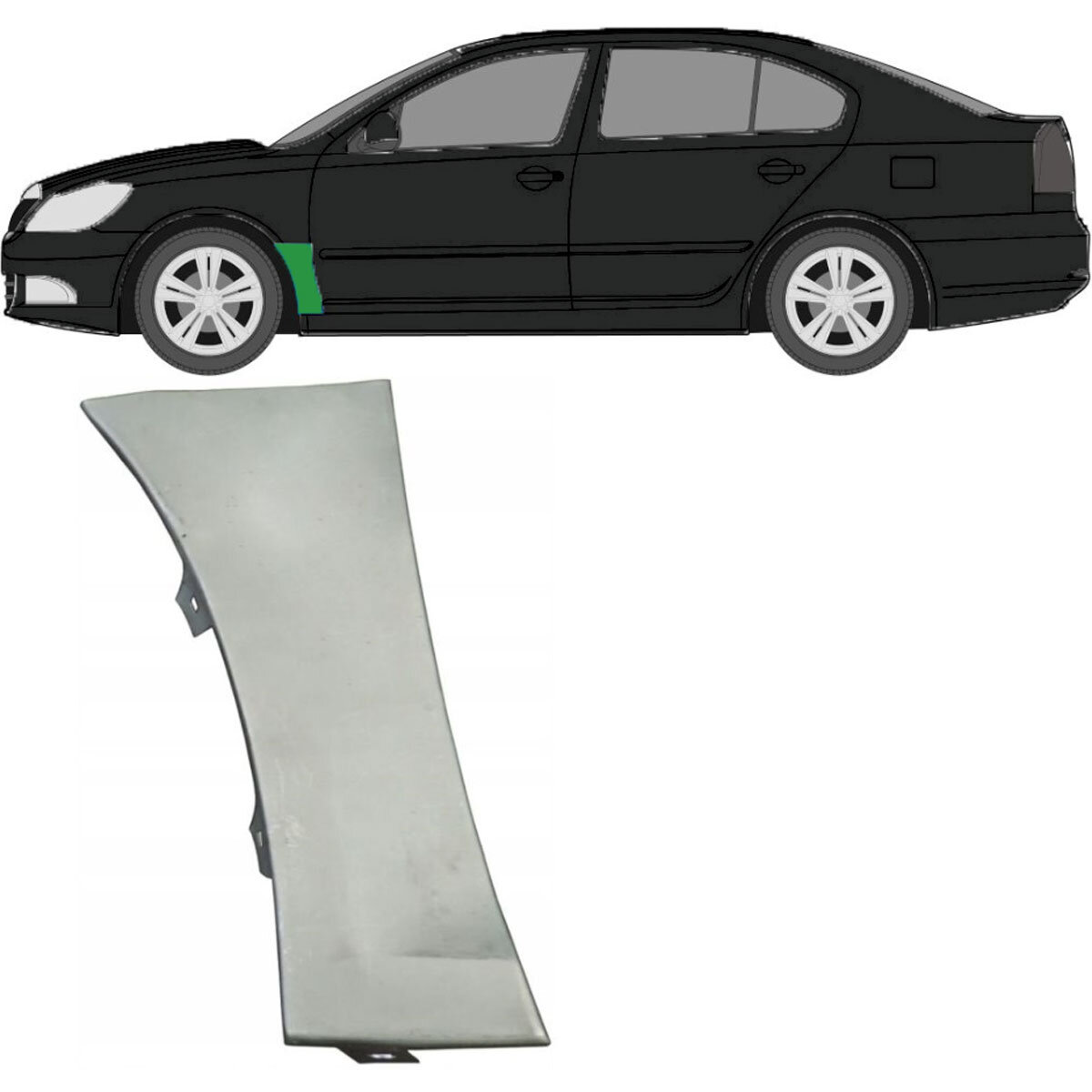 Schweller Skoda Octavia 2 Combi Links + Rechts
