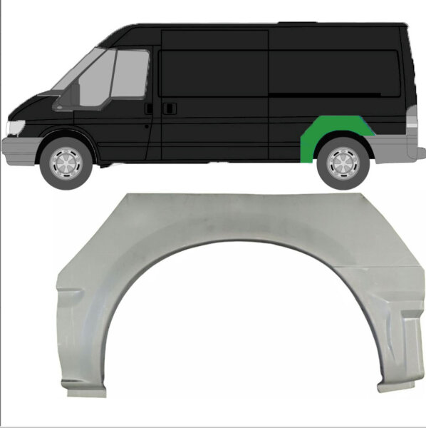 Hinterer Radlauf für Ford Transit 2000-2013 links