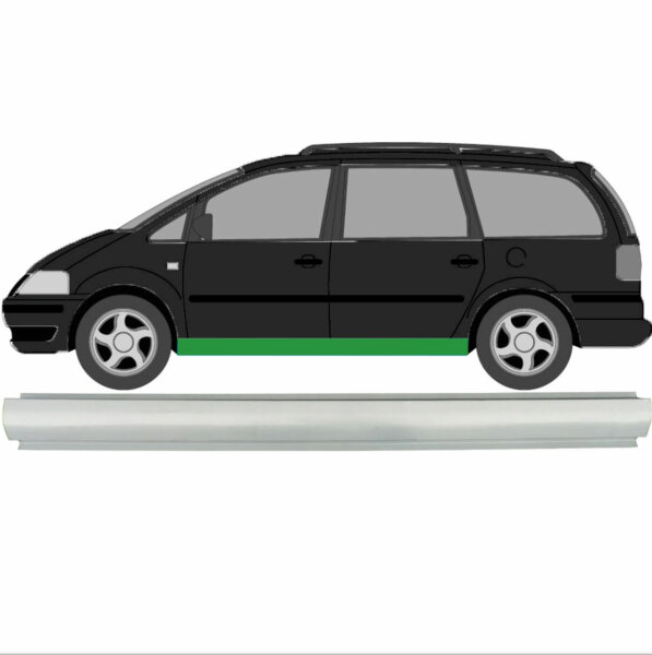 Schweller für Volkswagen Sharan/ Ford Galaxy/ Seat Alhambra 1995-2010 links
