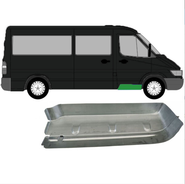 Einstiegsblech für Mercedes Sprinter 1995-2006 rechts