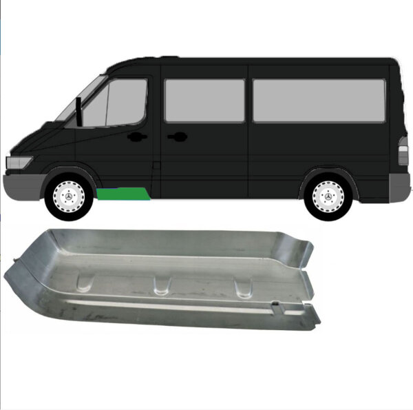 Einstiegsblech für Mercedes Sprinter 1995-2006 links