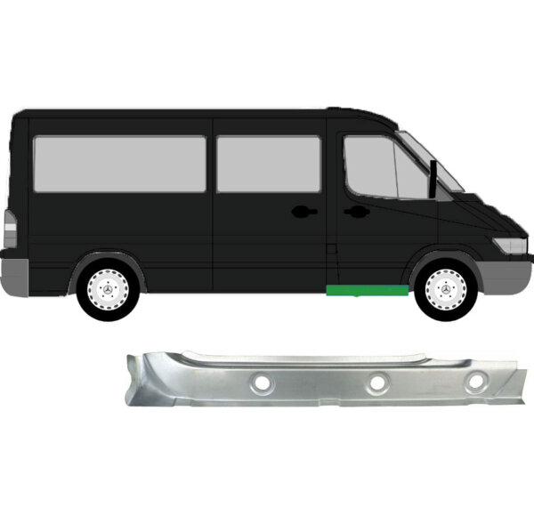 Vorderblech (außen) für Mercedes Sprinter/ Volkswagen LT 1995-2006 links