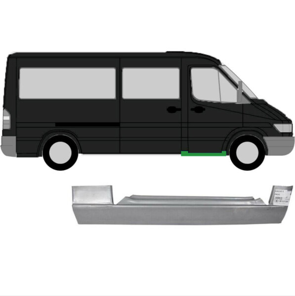 Vorderblech (innen) für Mercedes Sprinter/ Volkswagen LT 1995-2006 rechts