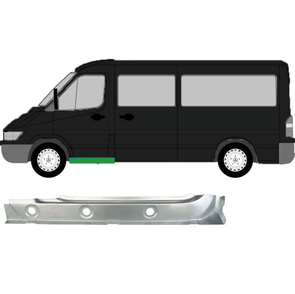 Vorderblech (außen) für Mercedes Sprinter/ Volkswagen LT 1995-2006 rechts