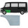 Vordertür Blech für Mercedes T1 207-410 1977-1996 links