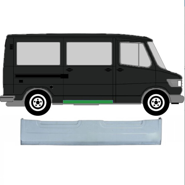 Inneres Schiebetürblech für Mercedes T1 207-410 1977-1996 rechts