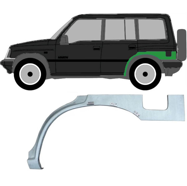 Hinterer Radlauf für Suzuki Vitara 1995-2003 links ( 4 Türer)